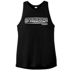 Sony Playstation Video Game Taste Of Freedom Ladies PosiCharge Tri-Blend Wicking Tank