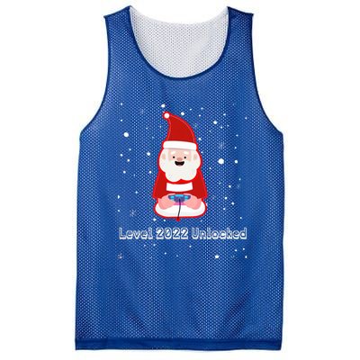 Santa Playing Video Game Video Gamers Christmas Cool Gift Mesh Reversible Basketball Jersey Tank