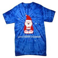 Santa Playing Video Game Video Gamers Christmas Cool Gift Tie-Dye T-Shirt