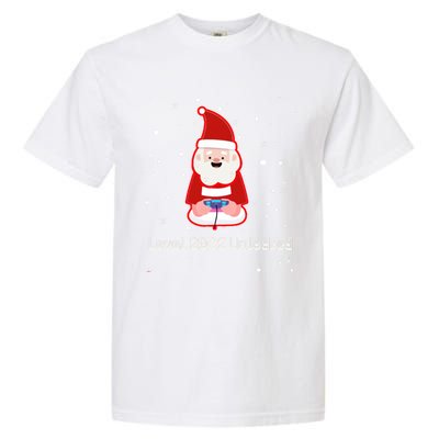 Santa Playing Video Game Video Gamers Christmas Cool Gift Garment-Dyed Heavyweight T-Shirt