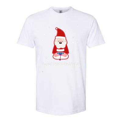 Santa Playing Video Game Video Gamers Christmas Cool Gift Softstyle CVC T-Shirt