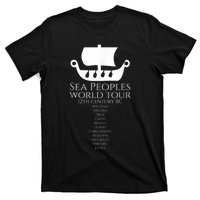 Sea Peoples World Tour Greek Egyptian Levantine History T-Shirt