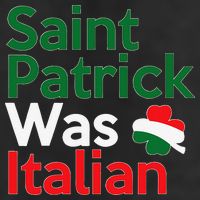 St. Patrick Was Italian Saint Patrick's Day Adult Drive Performance Visor