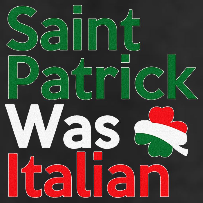 St. Patrick Was Italian Saint Patrick's Day Adult Drive Performance Visor