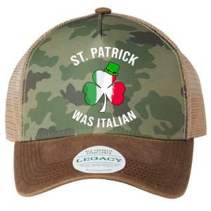 St Patrick Was Italian | St Patricks Day Legacy Tie Dye Trucker Hat