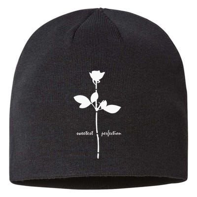 SWEETEST PERFECTION White Design Sustainable Beanie