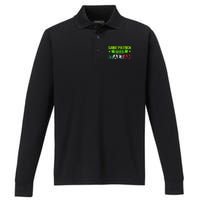 Saint Patrick Was Italian Performance Long Sleeve Polo