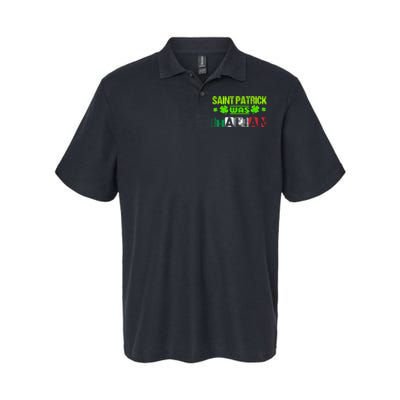 Saint Patrick Was Italian Softstyle Adult Sport Polo