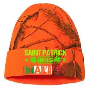 Saint Patrick Was Italian Kati Licensed 12" Camo Beanie