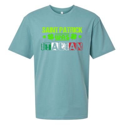 Saint Patrick Was Italian Sueded Cloud Jersey T-Shirt