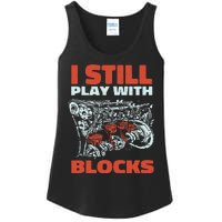 Still Play with Blocks Mechanic For Dad Grandpa Ladies Essential Tank