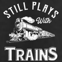 Still Plays With Trains Locomotive & Model Railroad Adult Drive Performance Visor