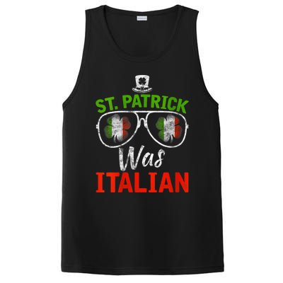 St Patrick Was Italian St Patrick's Day Funny PosiCharge Competitor Tank