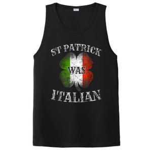 St Patrick Was Italian St Patrick's Day Funny PosiCharge Competitor Tank