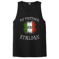 St Patrick Was Italian St Patrick's Day Funny PosiCharge Competitor Tank