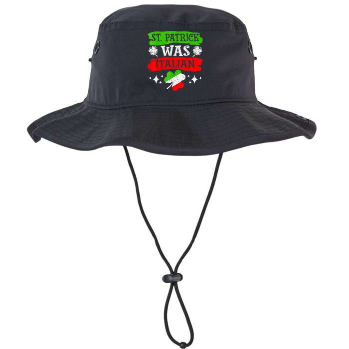 St Patrick Was Italian St Patrick's Day Funny Legacy Cool Fit Booney Bucket Hat