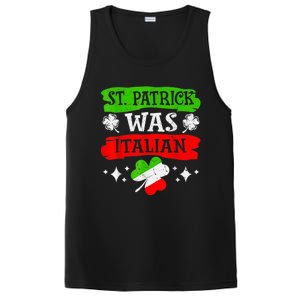 St Patrick Was Italian St Patrick's Day Funny PosiCharge Competitor Tank