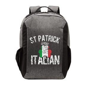 St Patrick Was Italian St Patrick's Day Funny Vector Backpack