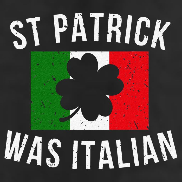 Saint Patrick Was Italian St. Patrick's Day Italy 7 Panel Mesh Trucker Snapback Hat