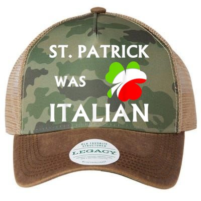 St Patrick Was Italian Legacy Tie Dye Trucker Hat