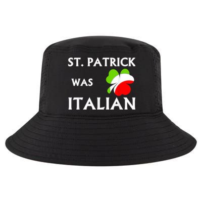 St Patrick Was Italian Cool Comfort Performance Bucket Hat