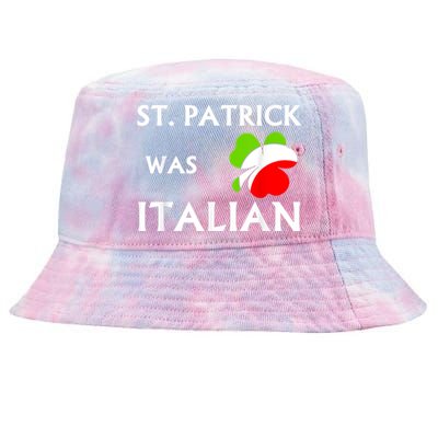 St Patrick Was Italian Tie-Dyed Bucket Hat