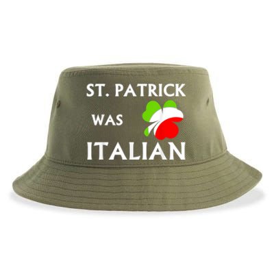 St Patrick Was Italian Sustainable Bucket Hat