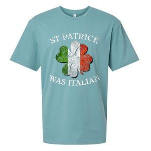 St Patrick Was Italian St Patrick's Day Sueded Cloud Jersey T-Shirt