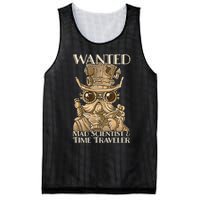 Steam Punk Wanted Mad Scientist And Time Traveler Steampunk Mesh Reversible Basketball Jersey Tank