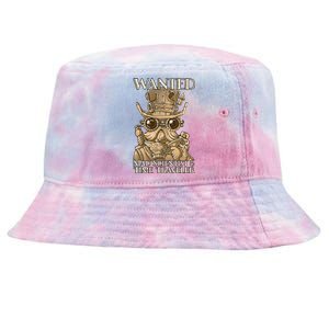 Steam Punk Wanted Mad Scientist And Time Traveler Steampunk Tie-Dyed Bucket Hat