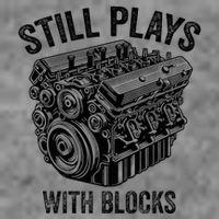 Still Plays With Blocks Workbench And Mechanics And Builders 7-Panel Snapback Hat