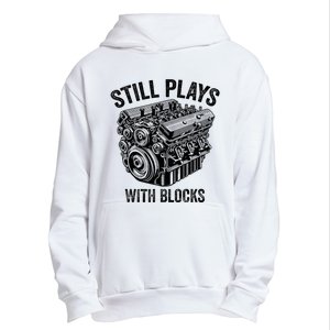 Still Plays With Blocks Workbench And Mechanics And Builders Urban Pullover Hoodie