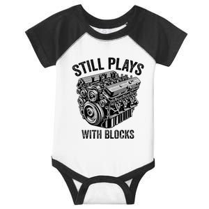 Still Plays With Blocks Workbench And Mechanics And Builders Infant Baby Jersey Bodysuit