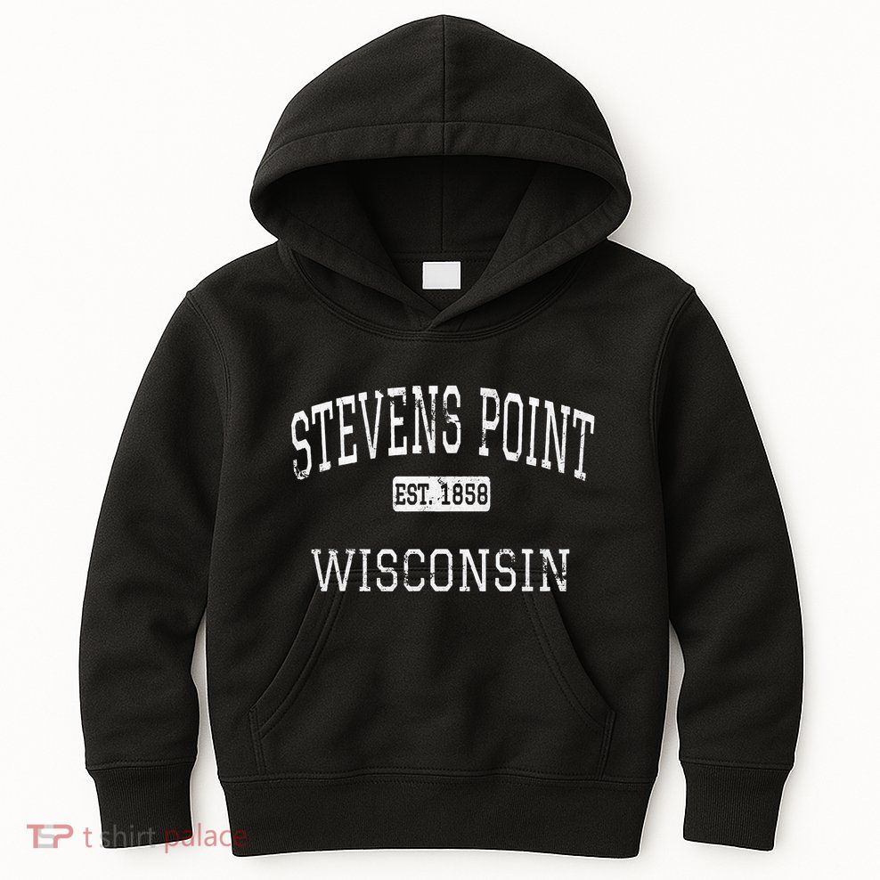 Stevens Point Wisconsin Wi Vintage Kids Hoodie