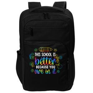 School Principal Week School Principal Gift Impact Tech Backpack