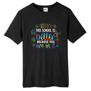 School Principal Week School Principal Gift Tall Fusion ChromaSoft Performance T-Shirt