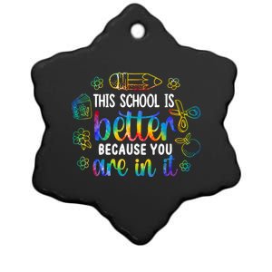 School Principal Week School Principal Gift Ceramic Star Ornament