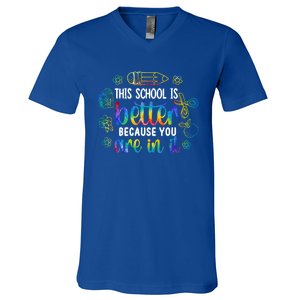 School Principal Week School Principal Gift V-Neck T-Shirt