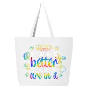 School Principal Week School Principal Gift 25L Jumbo Tote