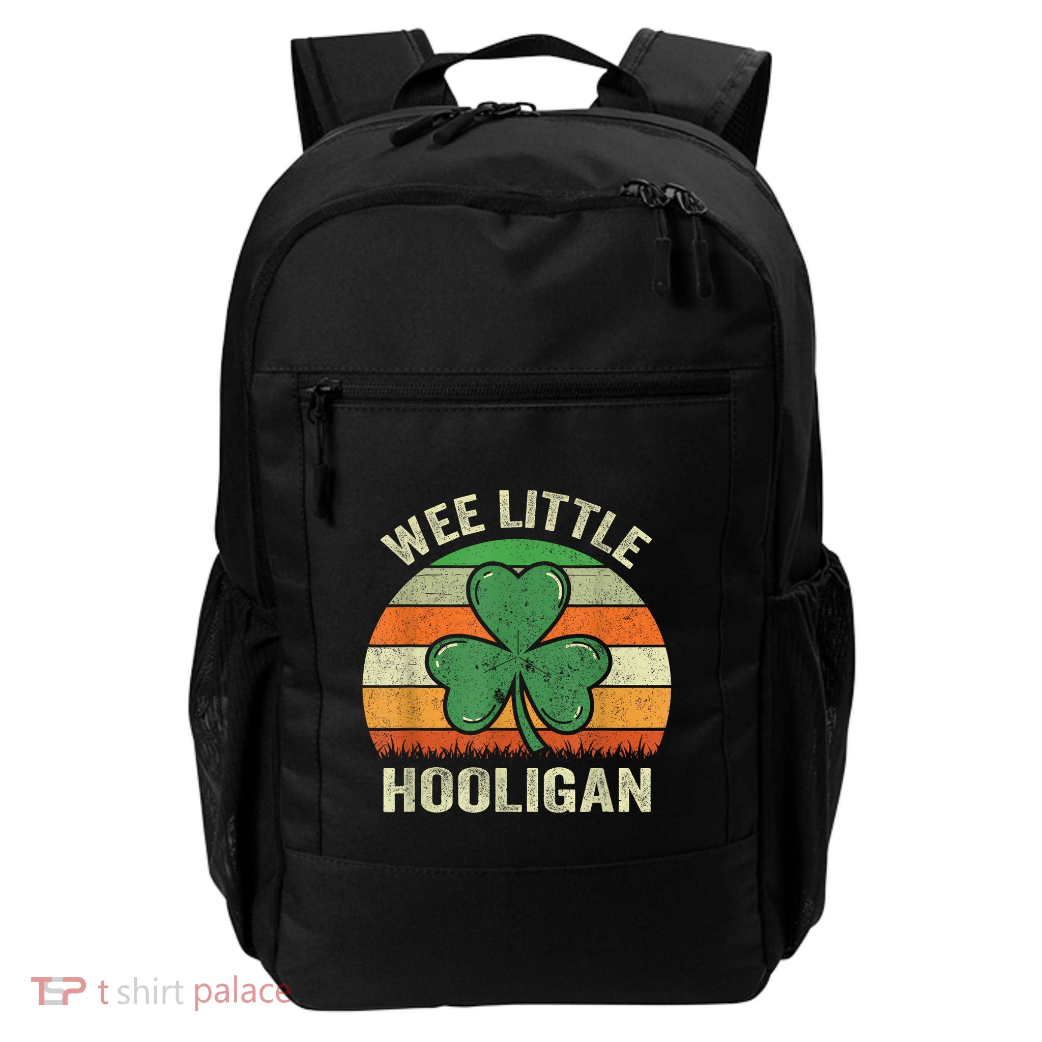 St Pattys Wee Little Irish St Patricks Day Daily Commute Backpack