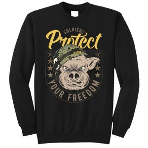 Soldiers Protect Your Freedom Sweatshirt