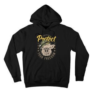 Soldiers Protect Your Freedom Tall Hoodie