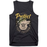 Soldiers Protect Your Freedom Tank Top