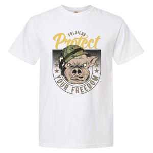 Soldiers Protect Your Freedom Garment-Dyed Heavyweight T-Shirt