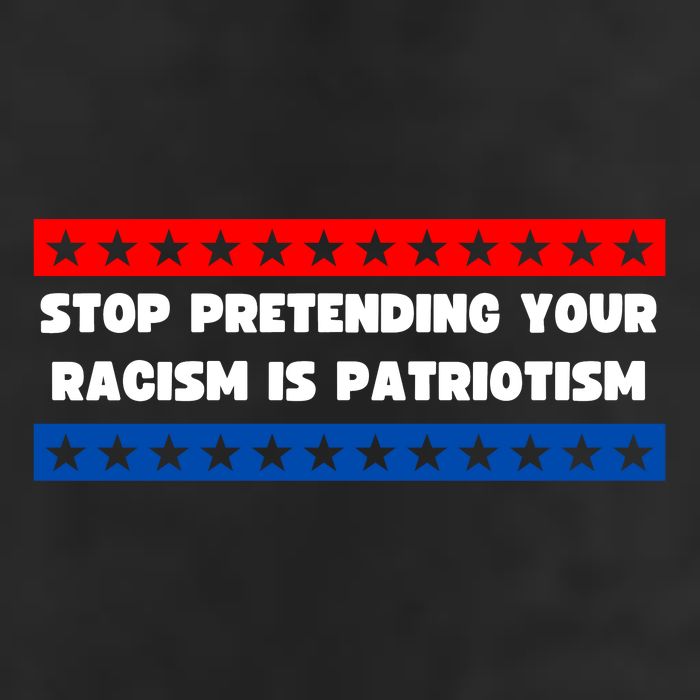 Stop Pretending Your Racism Is Patriotism Adult Drive Performance Visor