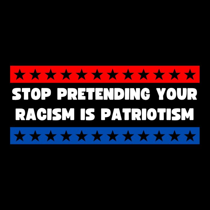 Stop Pretending Your Racism Is Patriotism Wool Snapback Cap