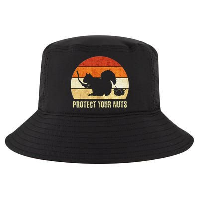 Squirrel Protect Your Nuts Forest Rodent Cool Comfort Performance Bucket Hat
