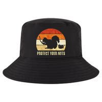 Squirrel Protect Your Nuts Forest Rodent Cool Comfort Performance Bucket Hat