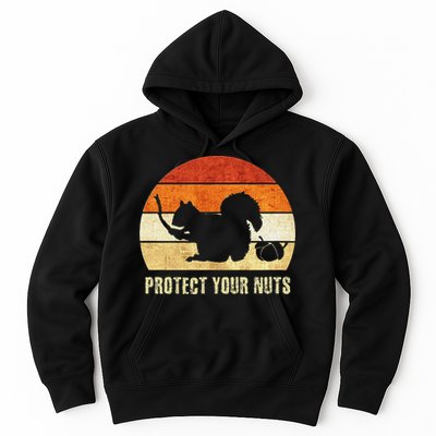Squirrel Protect Your Nuts Forest Rodent Hoodie