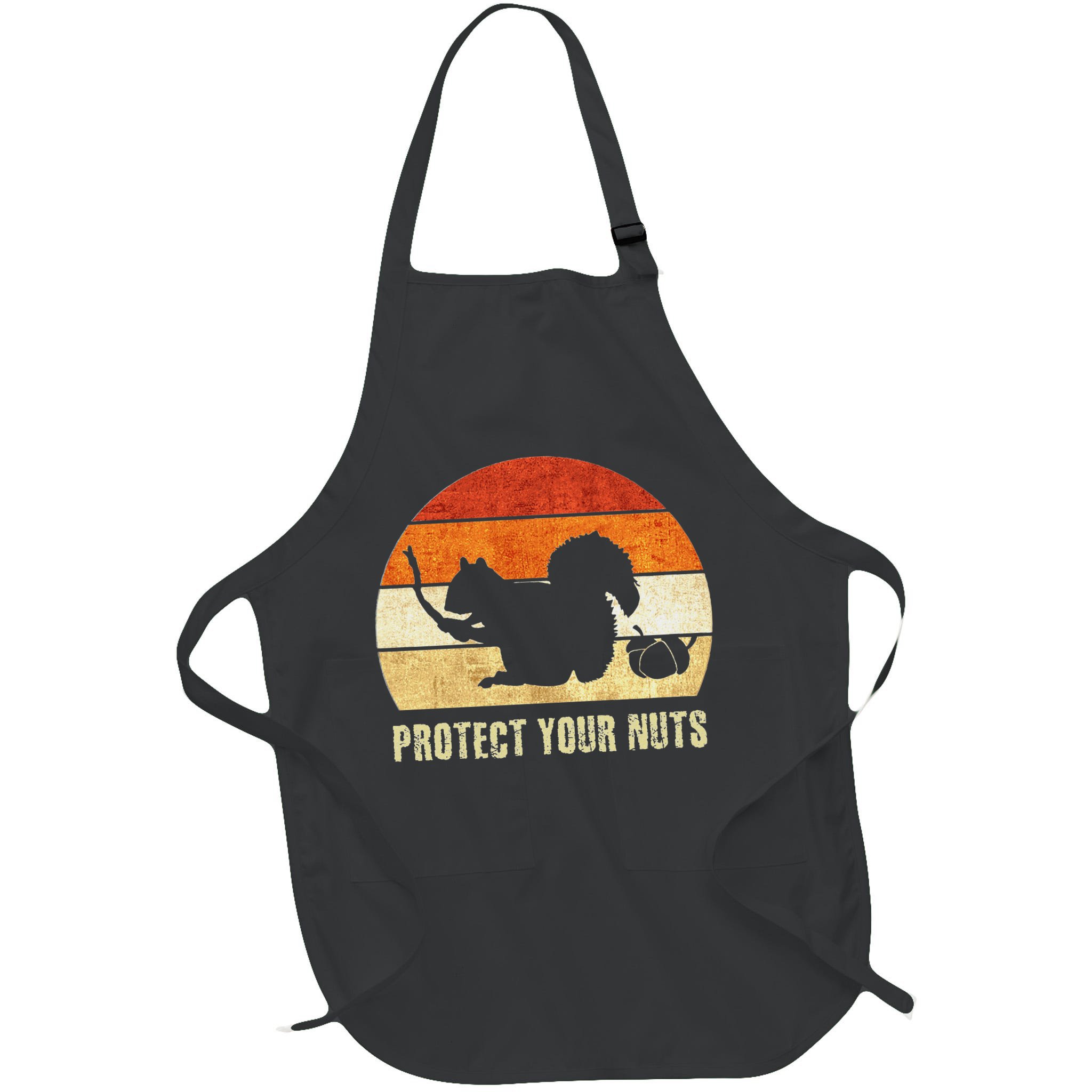 Squirrel Protect Your Nuts Forest Rodent Apron